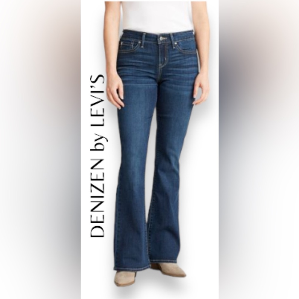 DENIZEN from Levi's Women's Mid-Rise Bootcut Jeans